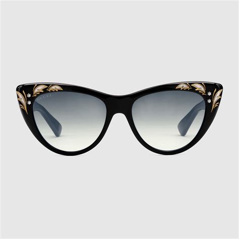 gucci cat eye sonnenbrille|Gucci Sunglasses for Women .